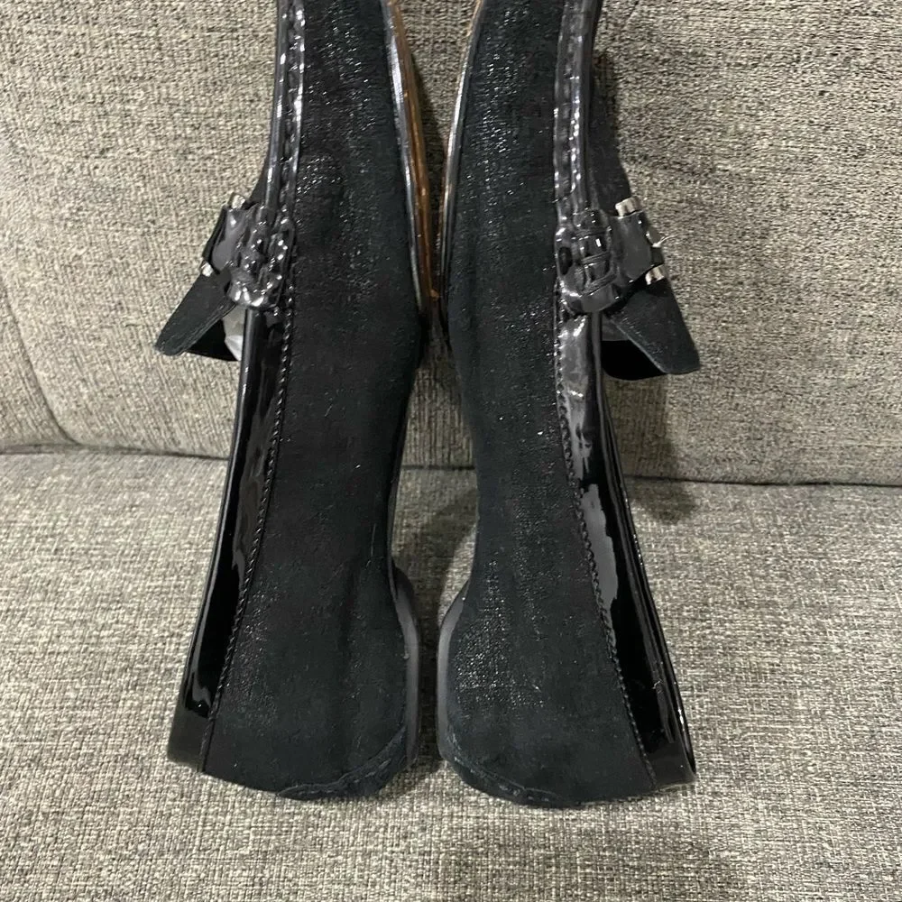 Donald J Pliner Filo Black Loafer Women Size 7